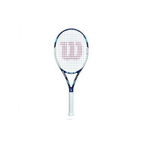 Raqueta de Tenis Wilson Juice 100UL-Negro con Blanco - Envío Gratuito