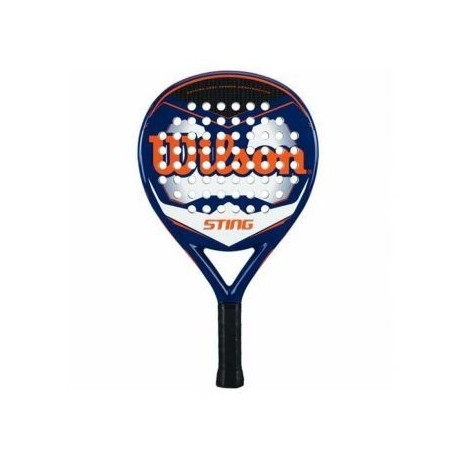 Raqueta Wilson Sting WRT950600 para Padel-Púrpura con Naranja - Envío Gratuito