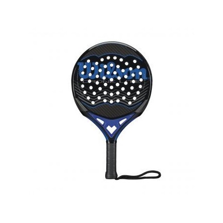 Raqueta Wilson Drone Lite WRT950400 para Padel-Negro con Azul - Envío Gratuito