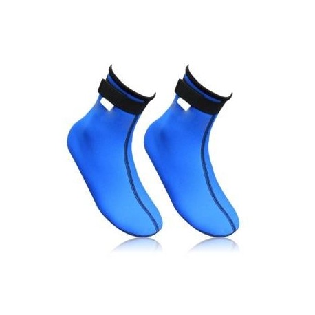 ELENXS Surf Grueso Snorkel Botas Profesional neopreno Playa Piscina Calcetines Buceo Deportes acuáticos Blue & Xs Azul - Envío G