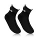 ELENXS Surf Grueso Snorkel Botas Profesional neopreno Playa Piscina Calcetines Buceo Deportes acuáticos Negro & L Negro - Envío 