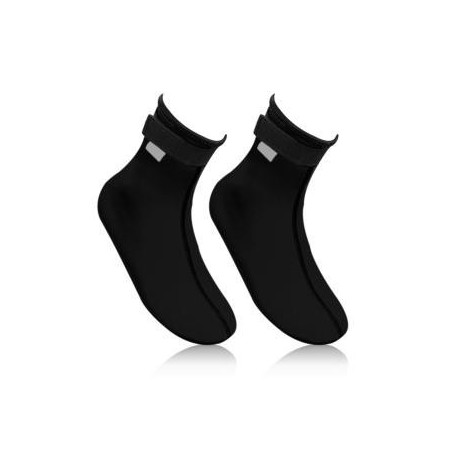 ELENXS Surf Grueso Snorkel Botas Profesional neopreno Playa Piscina Calcetines Buceo Deportes acuáticos Negro & L Negro - Envío 