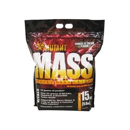 Proteina Ganador de masa Mutant Mass Gainer 15Lbs - Envío Gratuito