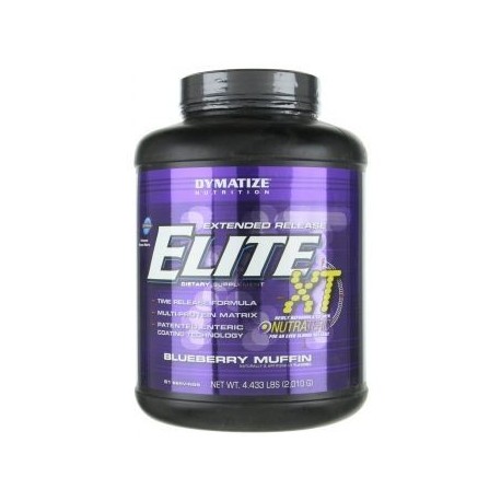 ELITE XT de DYMATIZE 4.4 Lbs proteina de absorción sostenida 12 horas - Envío Gratuito