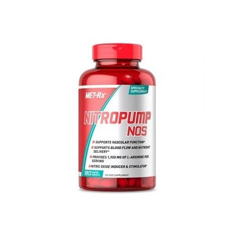 Oxido Nitrico Nitro Pump Nos de Met Rx - Envío Gratuito