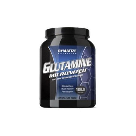 Glutamina Dymatize en polvo 1kg sin sabor 222 servicios. - Envío Gratuito