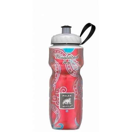 Ánfora Polar Bottle Insulated Bandana Roja - Envío Gratuito