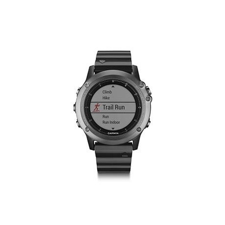 Reloj Multideporte Garmin Fenix 3 Zafiro Gris y Banda de Metal I - Envío Gratuito