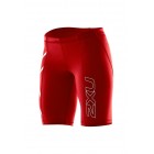 Short de Compresión 2XU Rojo (dama) - Envío Gratuito