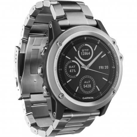 Reloj Multideporte Garmin Fenix 3 Zafiro Titanio - Envío Gratuito